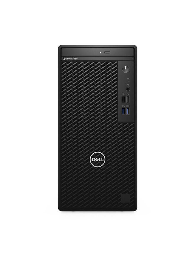 DELL OptiPlex 3080 Tower Desktop - Intel Core I5 10500 - 8 GB RAM - 1TB HDD - Ubuntu Black - Image 1