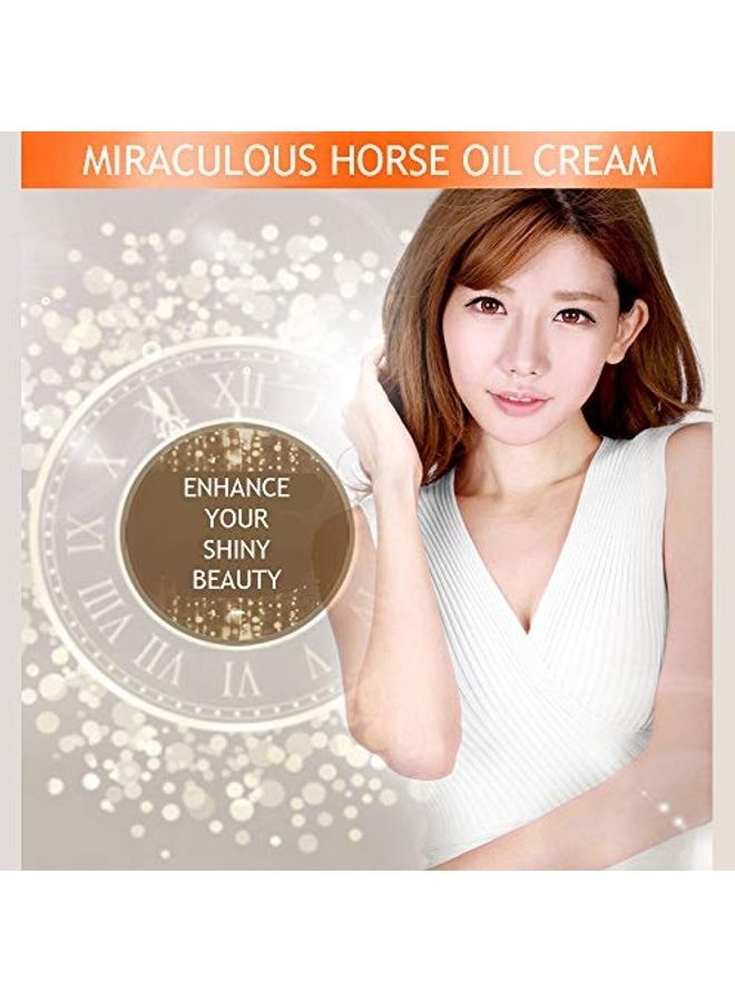 BIOAQUA - Horse Miracle Cream Oil Ointment White 70grams - Image 1