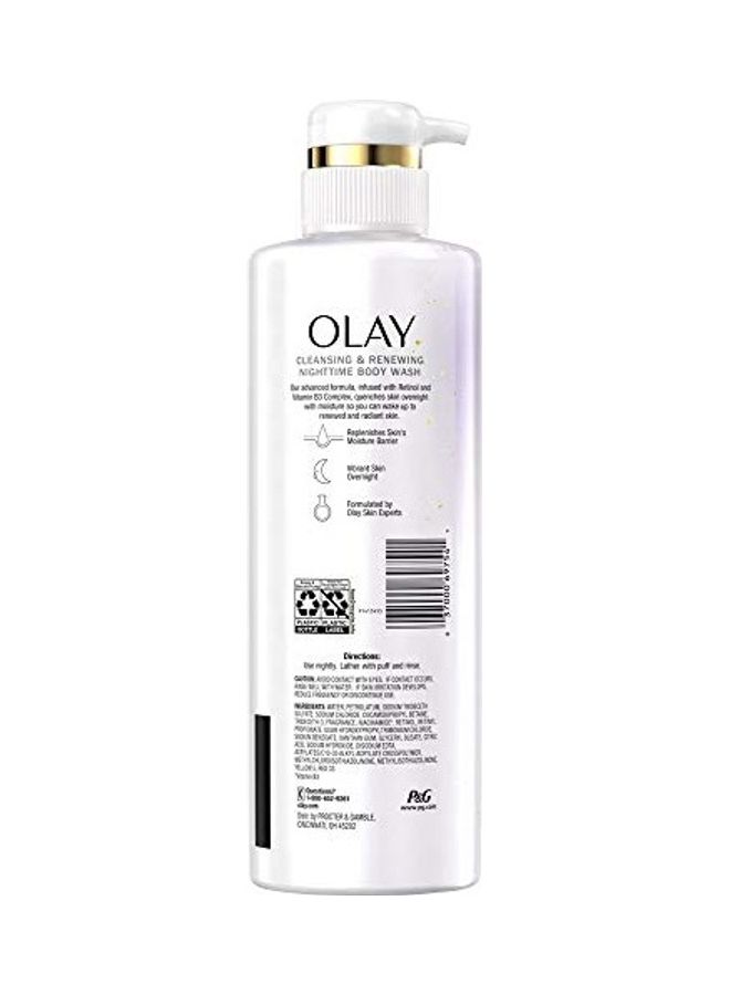 Olay - Cleansing & Renewing Nighttime Body Wash White - Image 1