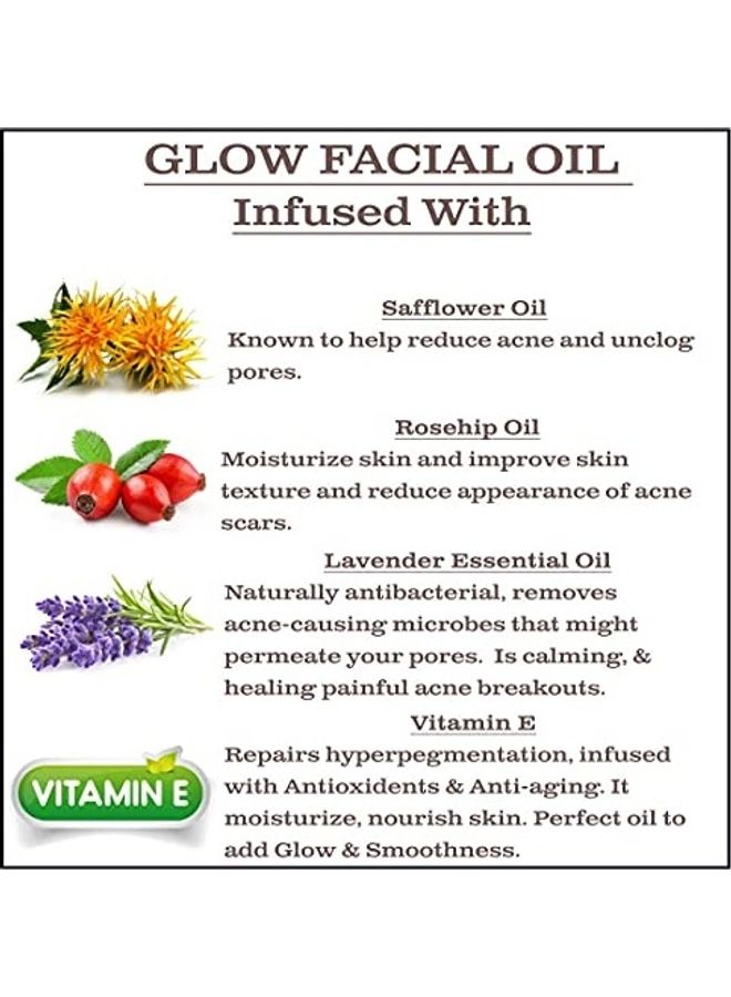 Olivia Care Glow Beauty Facial Oil Clear 60ml - Image 3