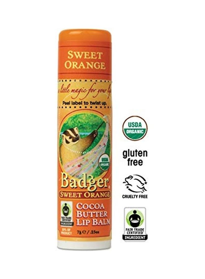 بادجير 4-Piece Cocoa Butter Lip Balm Set Sweet Orange - Image 2