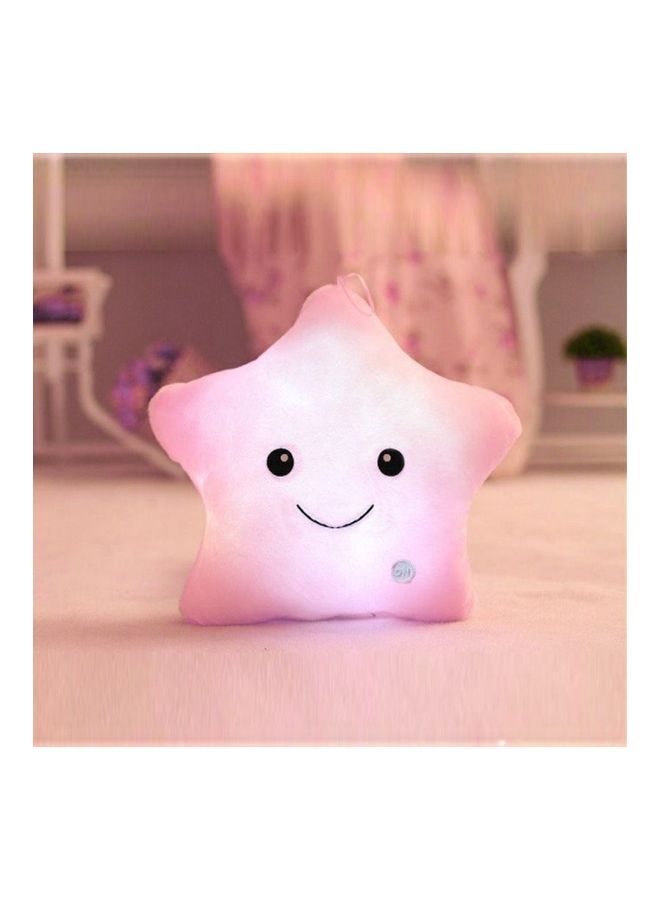 Salla - Luminous LED Plush Star Cushion 37x39cm - Image 1