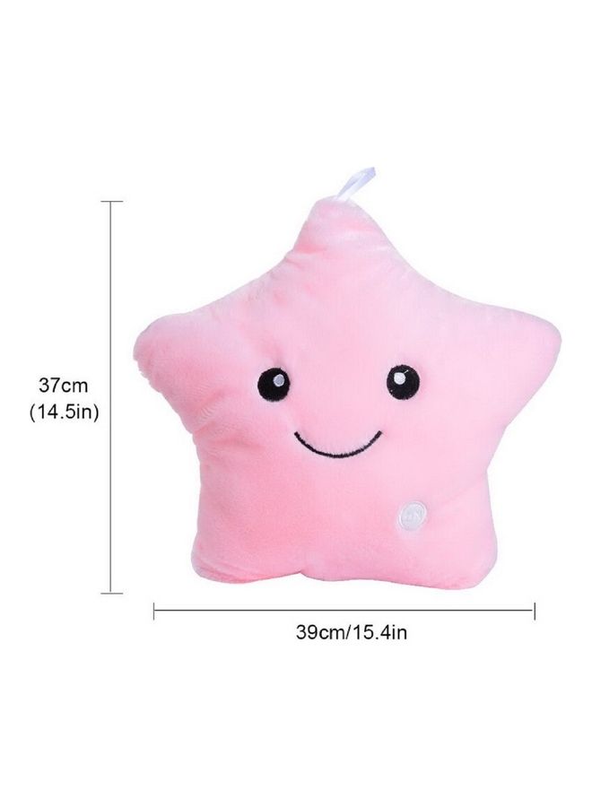 Salla - Luminous LED Plush Star Cushion 37x39cm - Image 1