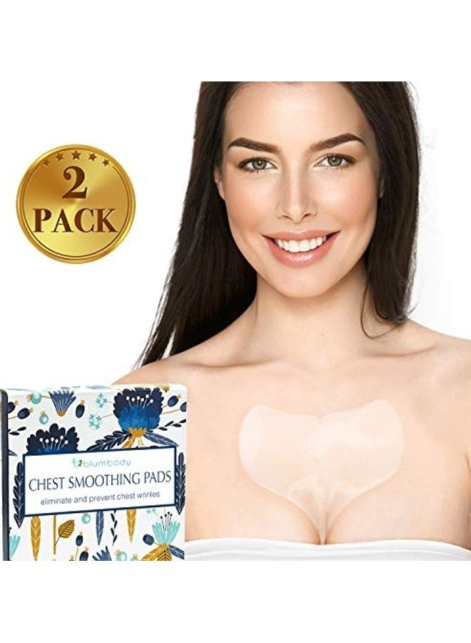 BLUMBODY Pack Of 2 Chest Smothing Pads Clear - Image 1