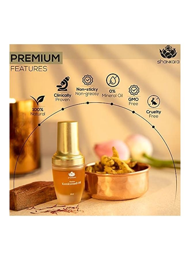 Shankara Timeless Kumkumadi Oil Clear 18ml - Image 5