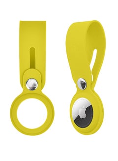 Silicone Loop Case Cover for Apple AirTag Yellow