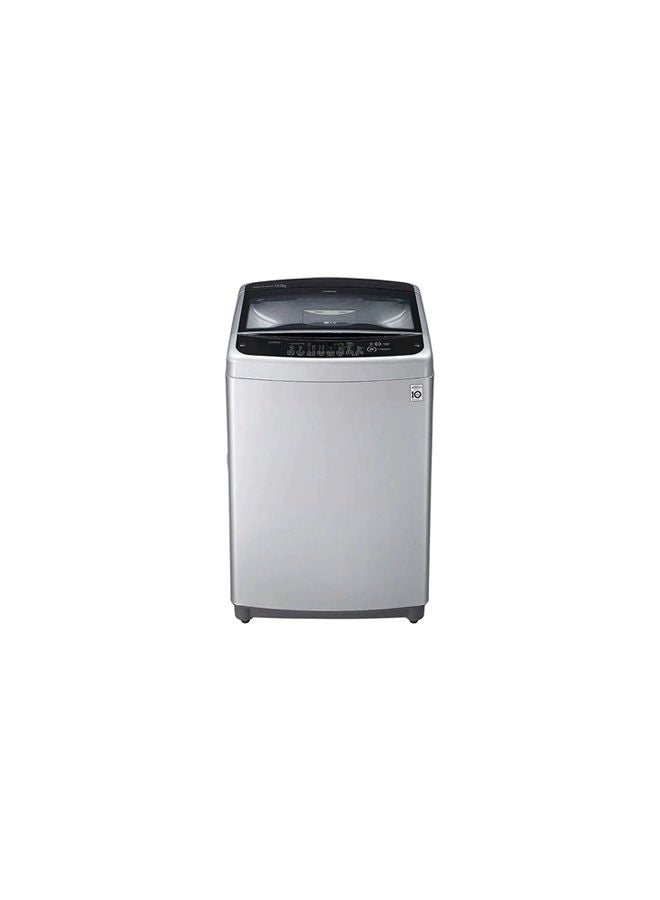 LG - Smart Inverter Top Load Washing Machine Turbo Drum Soft Closing Door 14 Kg, T1466NEHGU Silver - Image 1