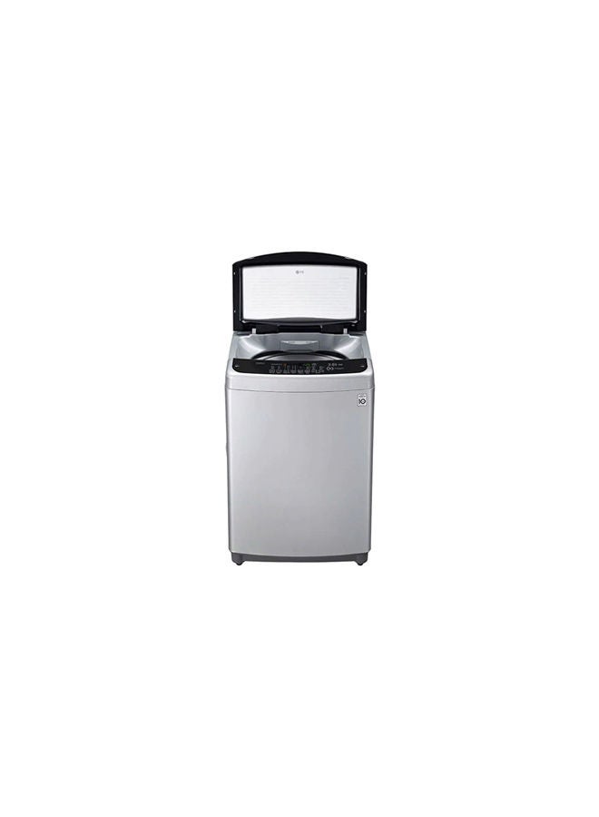 LG - Smart Inverter Top Load Washing Machine Turbo Drum Soft Closing Door 14 Kg, T1466NEHGU Silver - Image 1