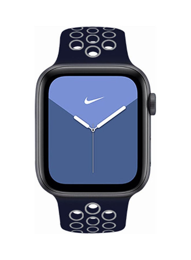 Silicone Apple Watch Band-For Apple Watch Midnight Blue-White - v1630318972/N50560689A_1