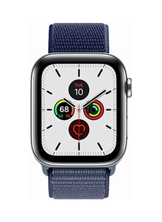 ROCKROSE - Nylon Weave Apple Watch Band-For Apple Watch Blue Marguerite - Image 1