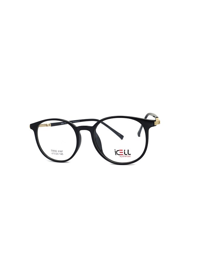 iCELL unisex Full-Rimmed Round Frame - Lens Size: 47mm - Image 1