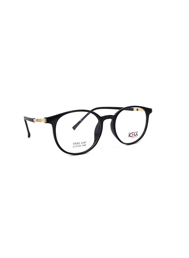 iCELL unisex Full-Rimmed Round Frame - Lens Size: 47mm - Image 2