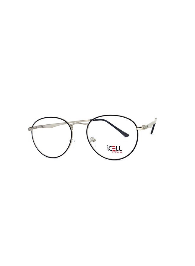 iCELL unisex Full-Rimmed Round Frame - Lens Size: 53mm - Image 1