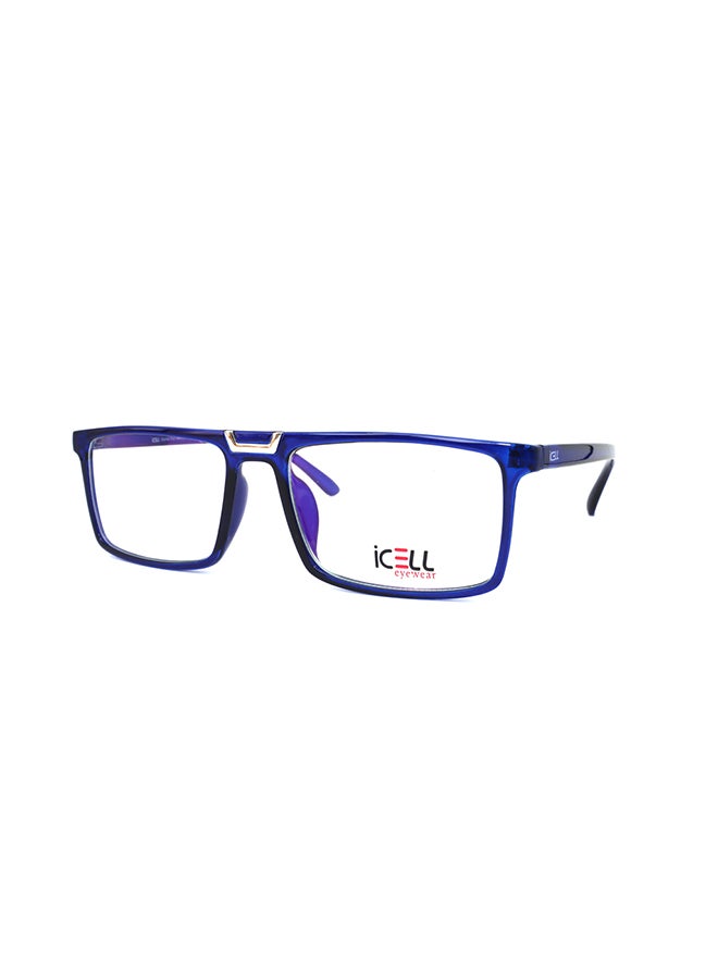 iCELL unisex Half-Rimmed Rectangular Frame - Lens Size: 54mm - Image 1