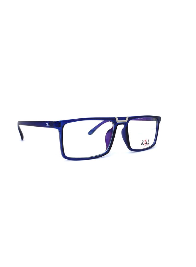 iCELL unisex Half-Rimmed Rectangular Frame - Lens Size: 54mm - Image 2