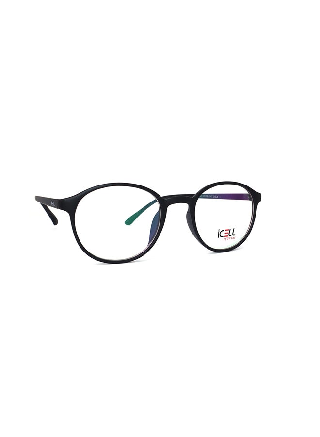 iCELL unisex Full-Rimmed Round Frame - Lens Size: 49mm - Image 3