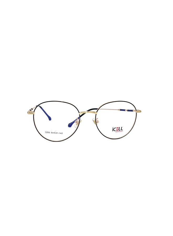 iCELL - unisex Full-Rimmed Round Frame - Lens Size: 54mm - Image 1