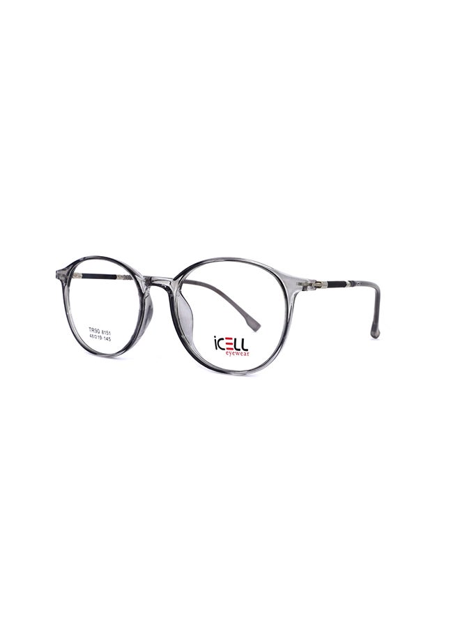 Full-Rimmed Round Frame - Lens Size: 48mm
