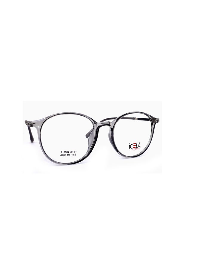 Full-Rimmed Round Frame - Lens Size: 48mm