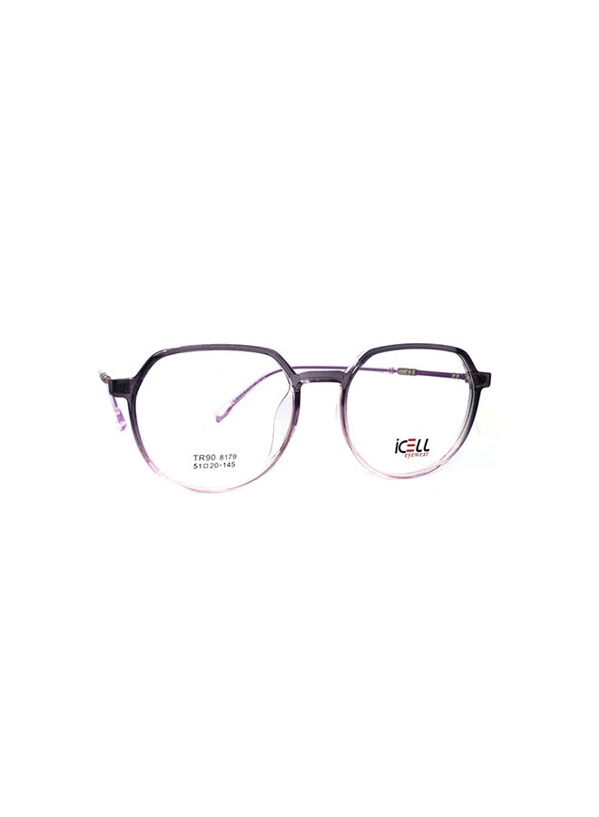 iCELL unisex Full-Rimmed Round Frame - Lens Size: 53mm - Image 1