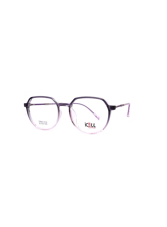 iCELL unisex Full-Rimmed Round Frame - Lens Size: 53mm - Image 3
