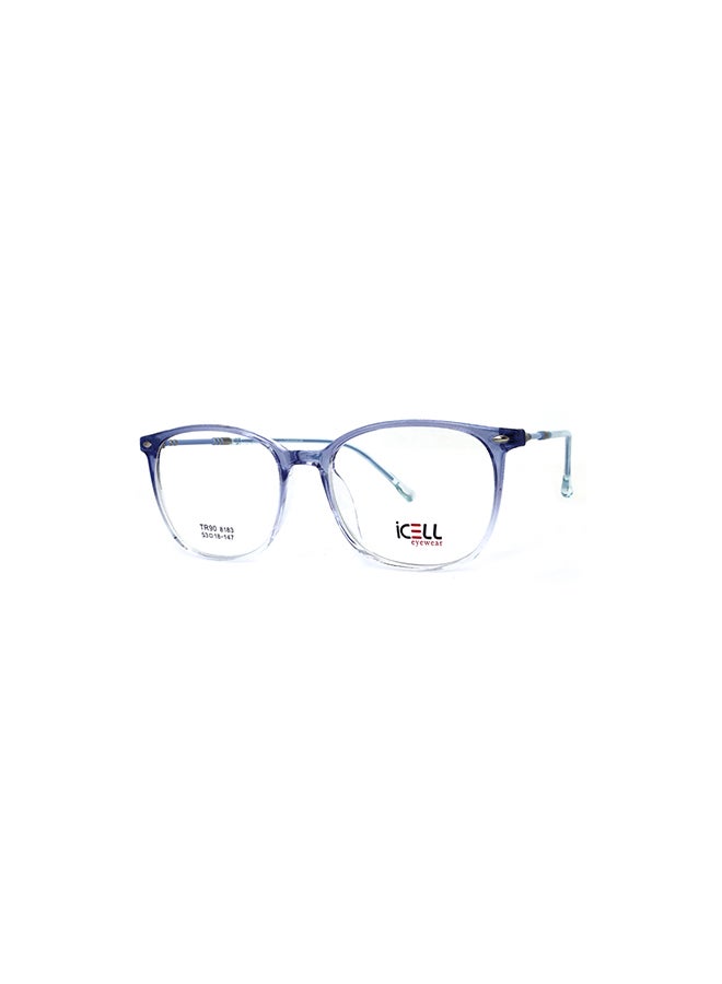 iCELL unisex Full-Rimmed Round Frame - Lens Size: 53mm - Image 1
