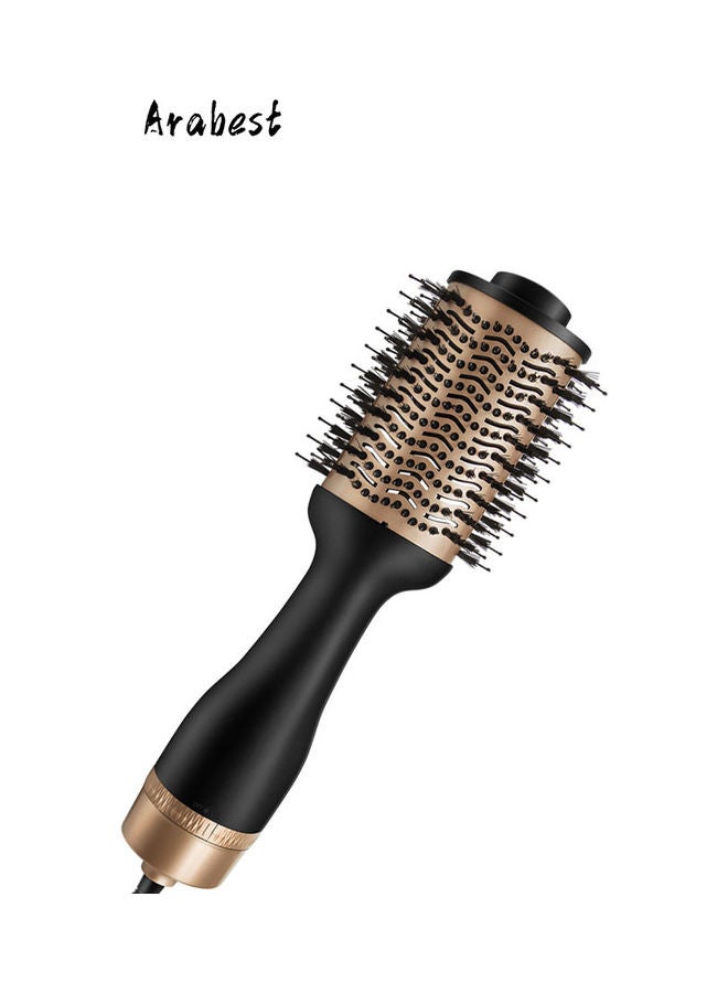 Arabest Professional One Step Blow Hair Dryer with Straightener and Curling Comb Black/Brown 38cm - Image 1