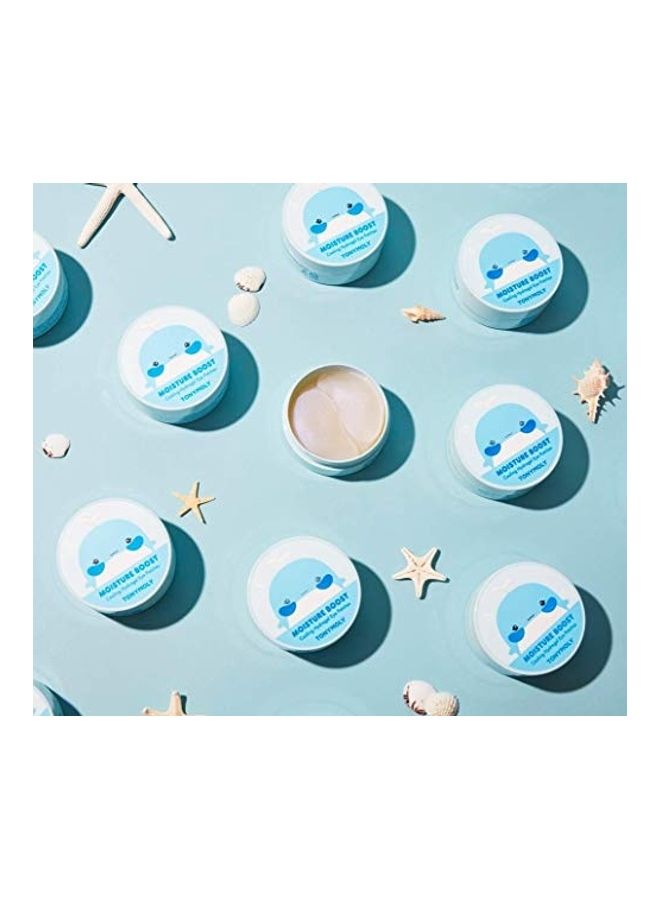 TONYMOLY Moisture Boost Cooling Hydrogel Eye Patches Blue 90grams  - Image 4