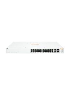 Aruba Instant On 1930 24G Class4 PoE 4SFP/SFP+ 195W Switch White  - Image 1
