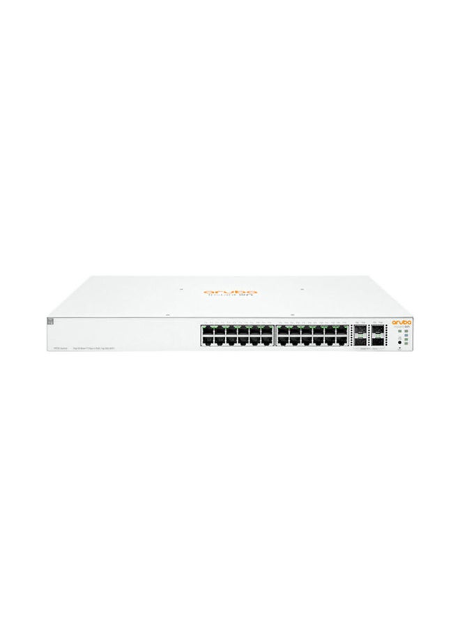 Aruba - Instant On 1930 24G Class4 PoE 4SFP/SFP+ 370W Switch White - Image 1