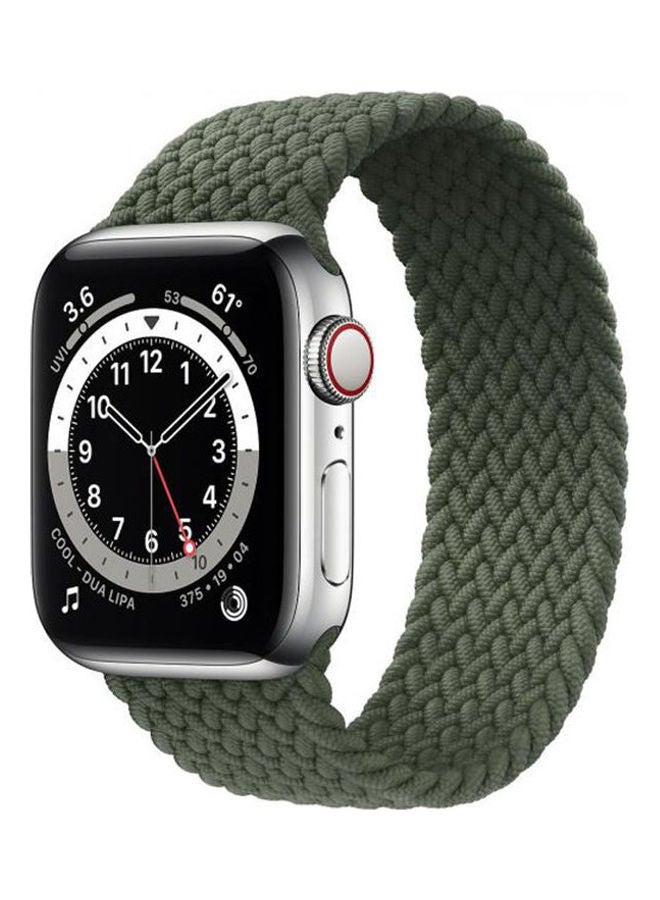 ROCKROSE Braided Solo Apple Watch Band-For Apple Watch Green  - Image 1