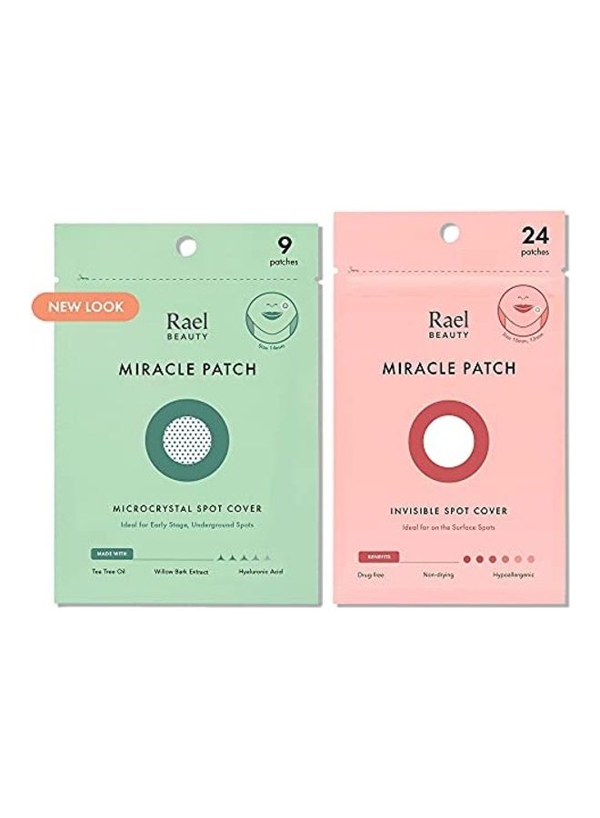 Rael Pack Of 2 Invisible Acne Healing Patch Clear 1.4cm  - Image 1