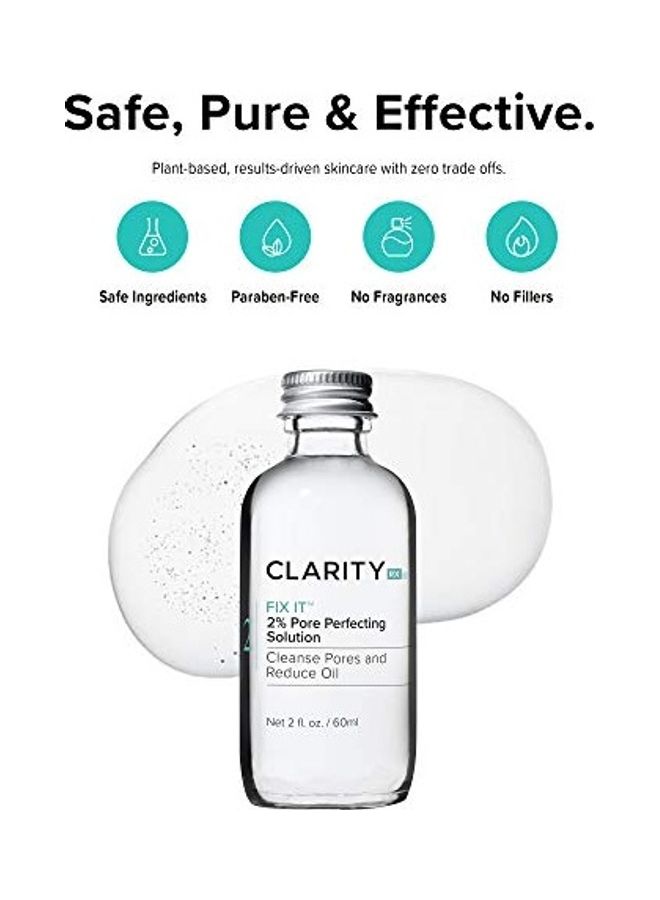 ClarityRx Fix It 2% Pore Perfecting Minimizing Solution Clear - Image 3