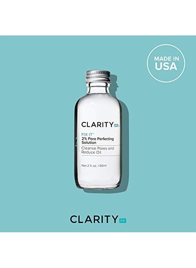 ClarityRx Fix It 2% Pore Perfecting Minimizing Solution Clear - Image 5