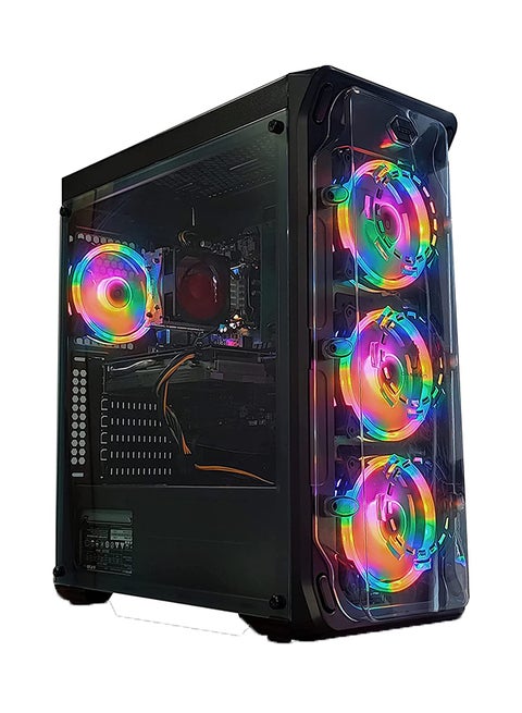 Gaming Computer PC Desktop – Intel Core i5-10400F 2.9GHz Black/Red