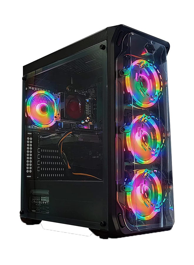 Gaming Computer PC Desktop – Intel Core i5-10400F 2.9GHz Black/Red