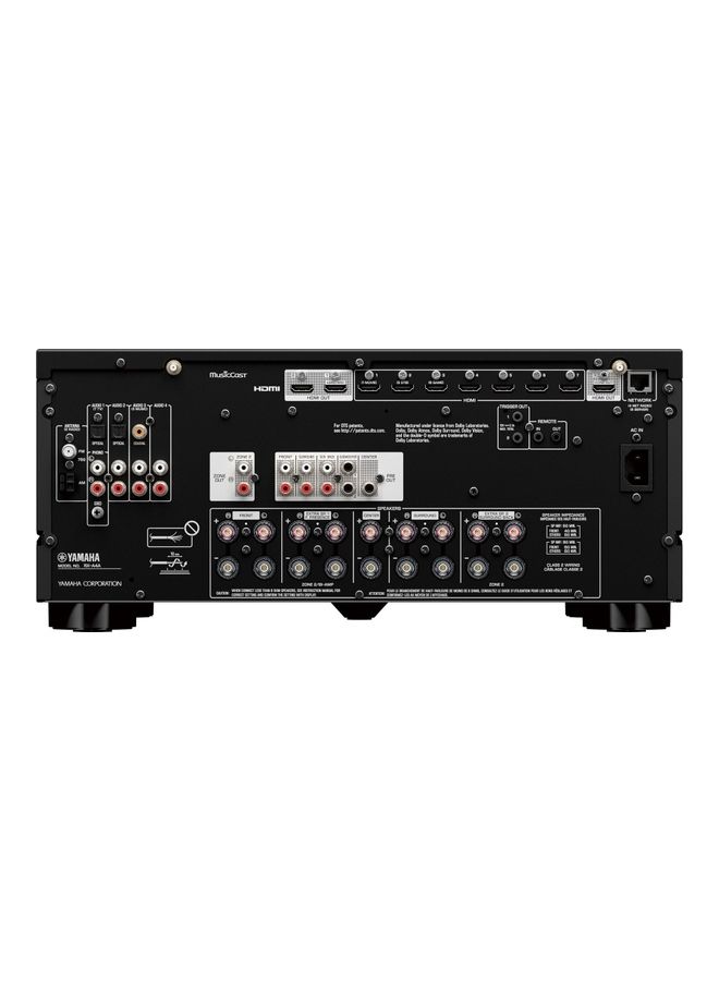 YAMAHA - Aventage RX-A4A 7.2- Channel AV Receiver with Dolby Atmos RXA4A Black - Image 1