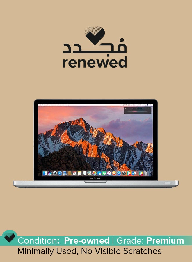 Apple Renewed - Macbook Pro A1502 (2015) Laptop With 13.3-Inch Display, Intel Core i5 Processor/5th Gen/8GB RAM/128GB SSD/1.5GB Intel Iris Graphics Silver  - Image 1