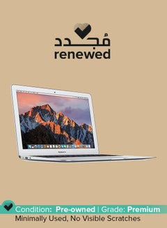 Renewed - Macbook Air A1466 (2017) Laptop With 13.3-Inch Display, Intel Core i5 Processor/7th Gen/8GB RAM/128GB SSD/1.5GB Intel HD Graphics Silver