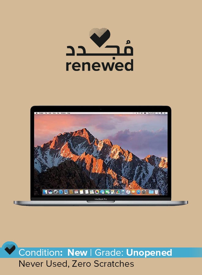 Apple - Renewed - Macbook Pro A1706 (2017) Laptop With 13.3-Inch Display, Intel Core i5 Processor/7th Gen/8GB RAM/256GB SSD/1.5GB Intel Iris Plus Graphics Space Grey - Image 1