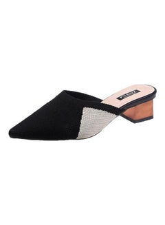 Generic Stylish Heeled Mules Black  - Image 1