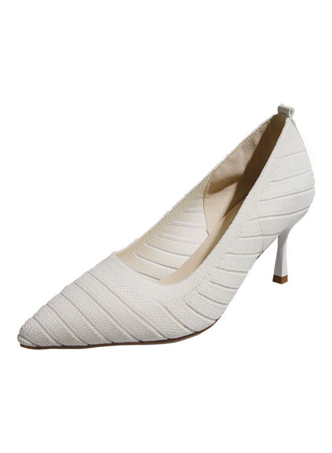 Comfortable Stylish Pumps Beige  - Image 1