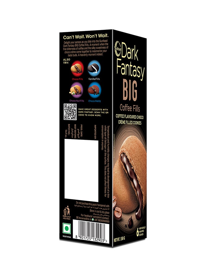 Sunfeast Dark Fantasy Big Coffee Fills 150grams  - Image 3
