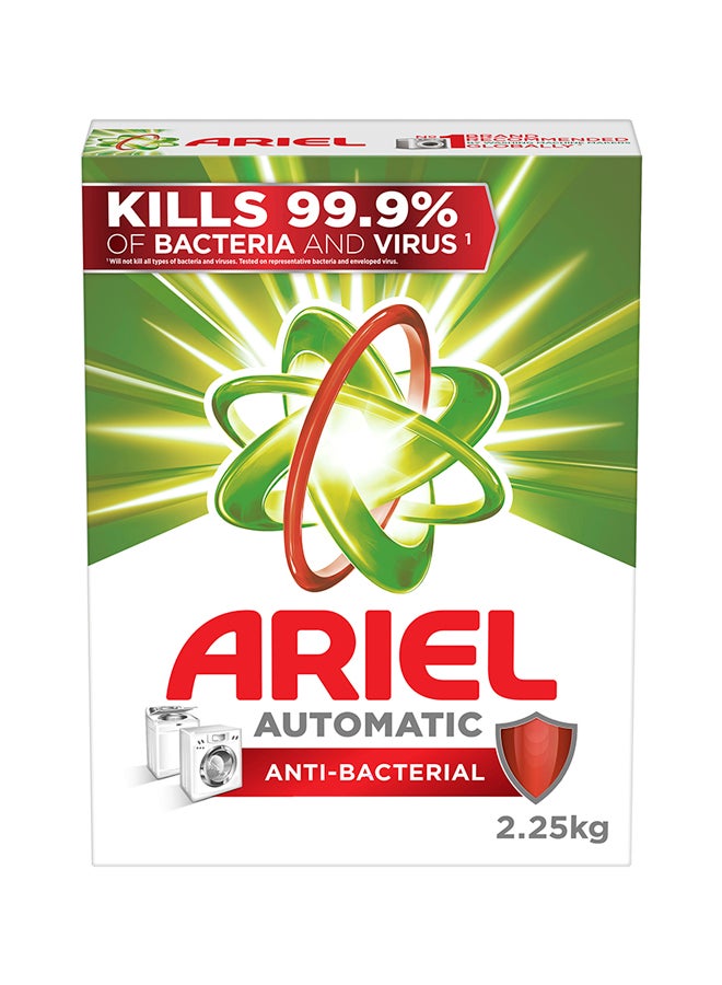 Ariel Antibacterial Laundry Detergent Automatic 2.25kg  - Image 1