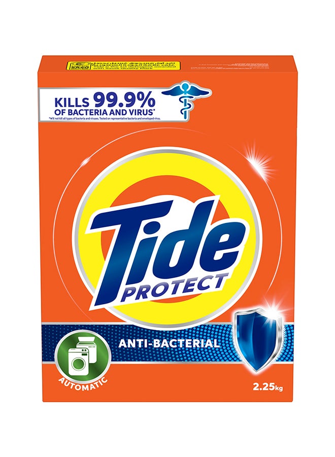 Tide - Protect Antibacterial Laundry Detergent Automatic 2.25kg - Image 1