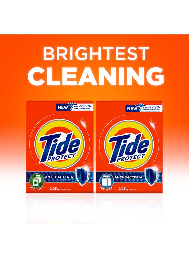 Tide - Protect Antibacterial Laundry Detergent Automatic 2.25kg - Image 1