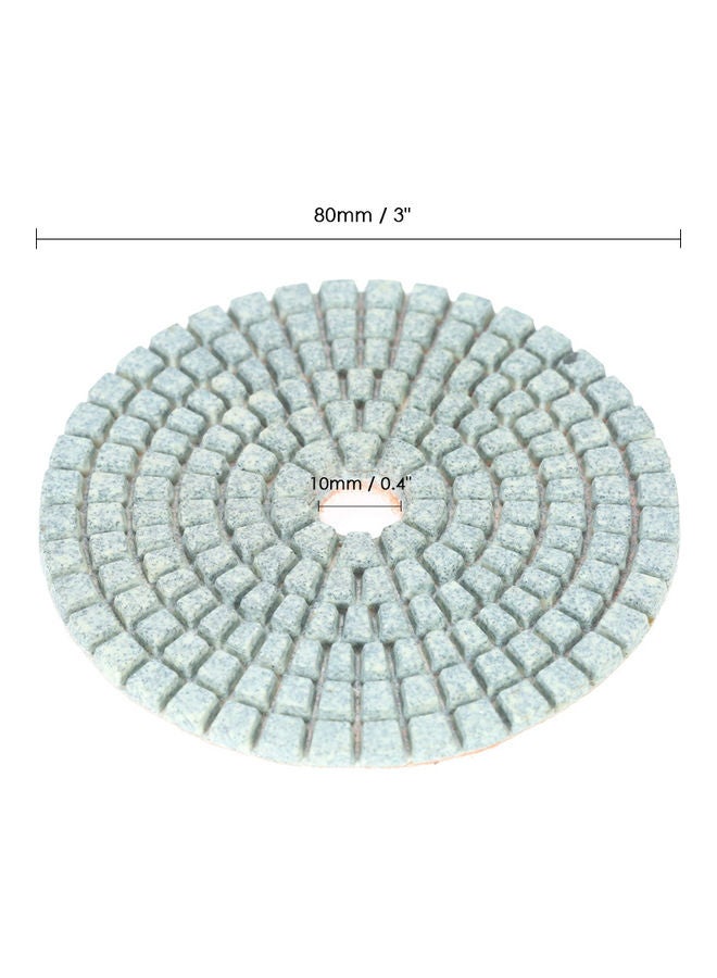 Generic 11-Piece 3-inch Diamond Flexible Wet Polishing Pads Multicolour 10.00 X 8.00 X 10.00cm  - Image 5