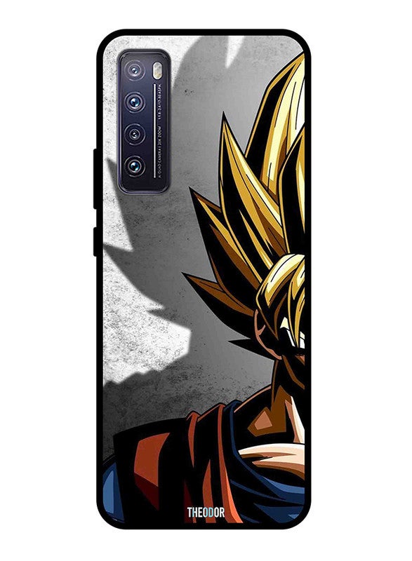 ثيودور "غطاء حماية واق بطبعة من مسلسل "Dragon Ball Z" لهاتف هواوي نوفا 7" متعدد الألوان - Image 1