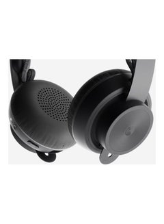 Logitech Zone Wireless Graphite Headphone, Omni-Directional Dual MEMS Mic Array, Up to 30m Wireless Range, Bluetooth 5.0, 30-13KHz 10dB Frequency Response, Black | 981-000854 Graphite  - Image 2