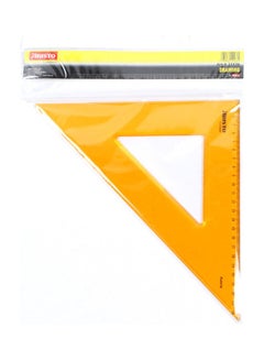 Aristo Contrast Set Square 45°, 36 Cm Orange  - Image 3